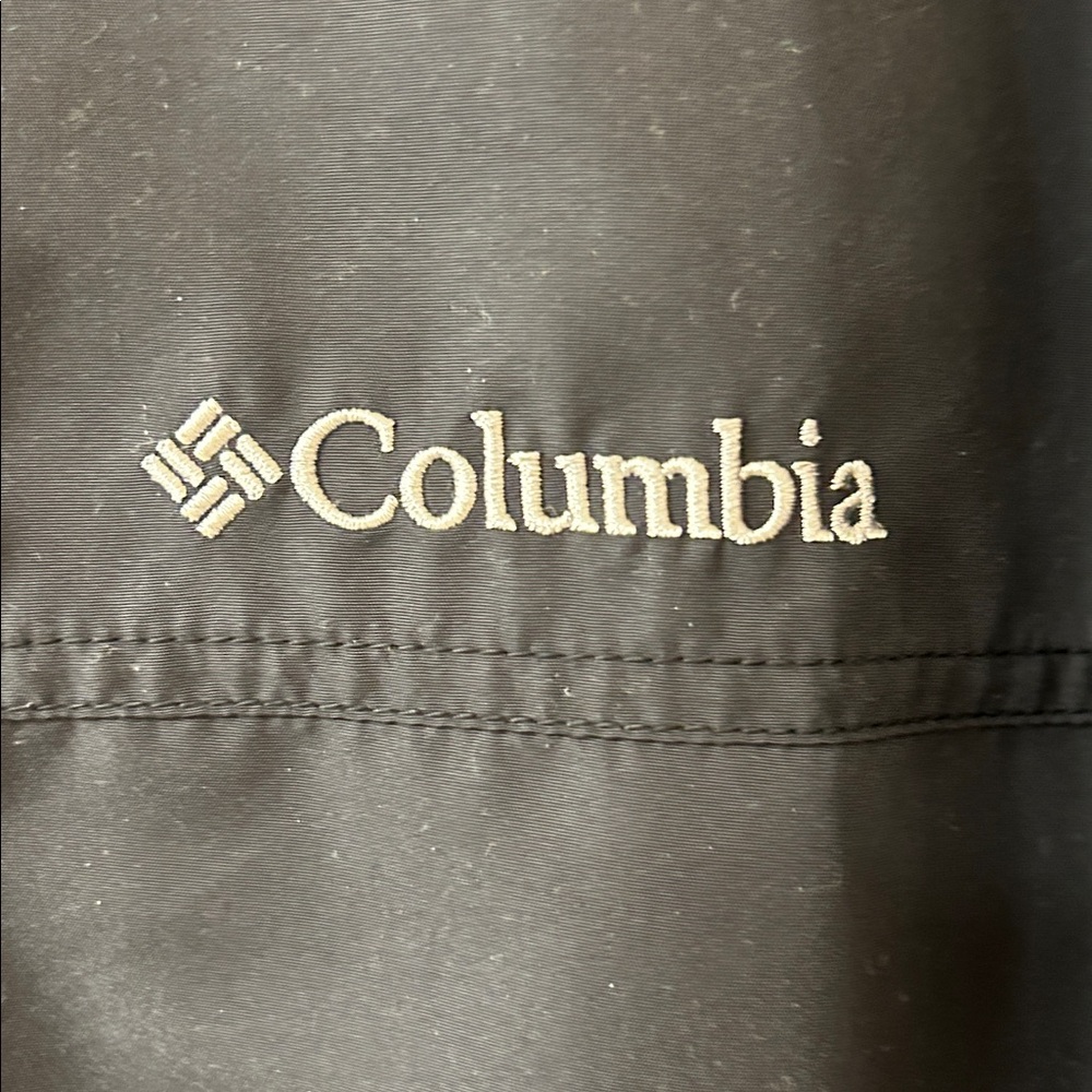 Columbia Black Full-Zip Windbreaker Jacket - Picture 3 of 4
